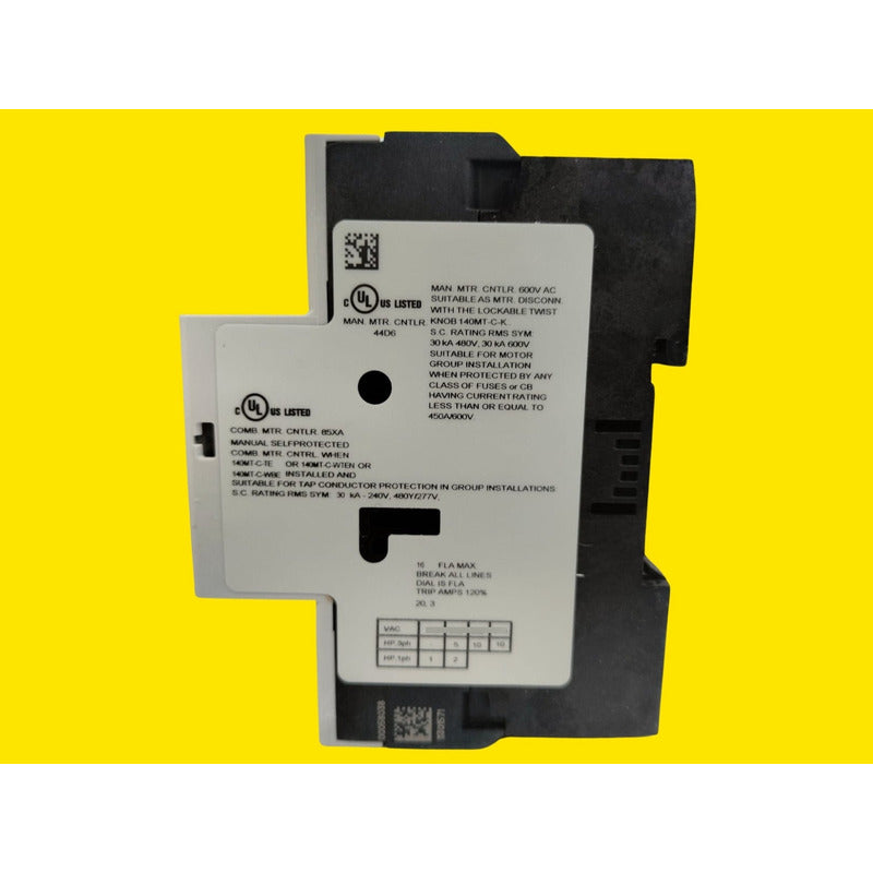 Allen-bradley 140mt-c3e-c15. 10-16a