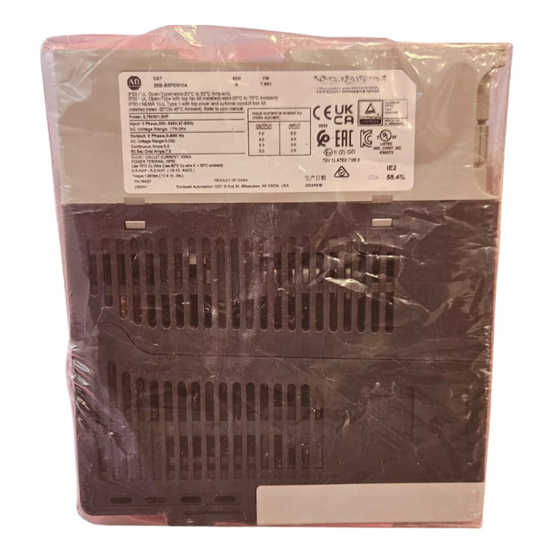 Allen-bradley  1.0hp  3 Ph Power Flex 25b-b5p0n104