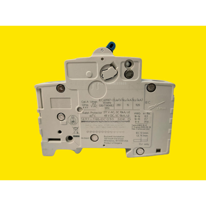 Allen Bradley 1492-spm1c030 Interruptor Automatico C 3 A