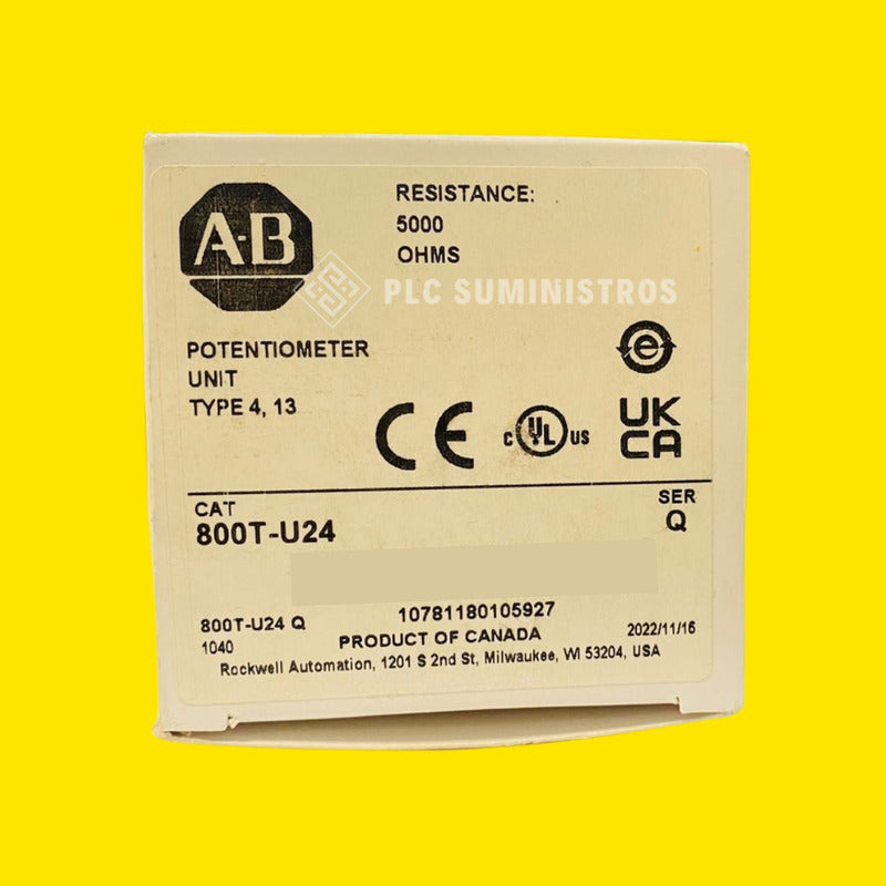Allen Bradley 800t-u24 Sin Color