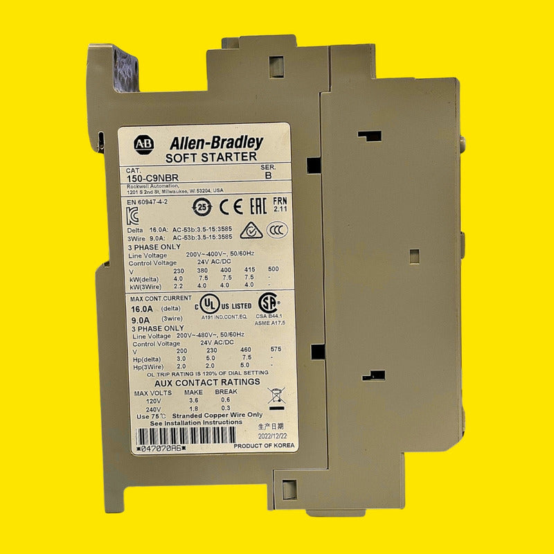 Allen-bradley 150-c3nbr Smart Motor Contrller Bulletin 150