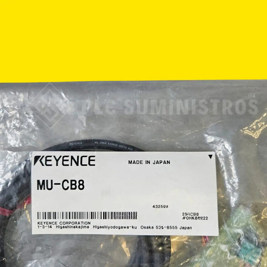 Keyence Cable De Alimentación Para Mu-n Series Mu-cb8