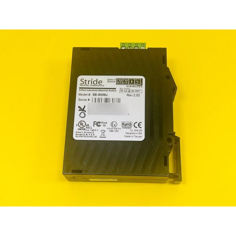 Stride Se-sw5u, 5-port-industrie-ethernet-switch 30vdc 70ma
