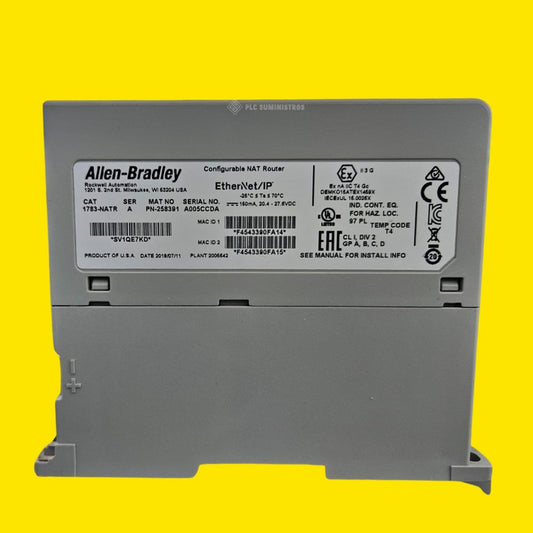 Allen-bradley 1783-natr: Router Nat Industrial Stratix 2500