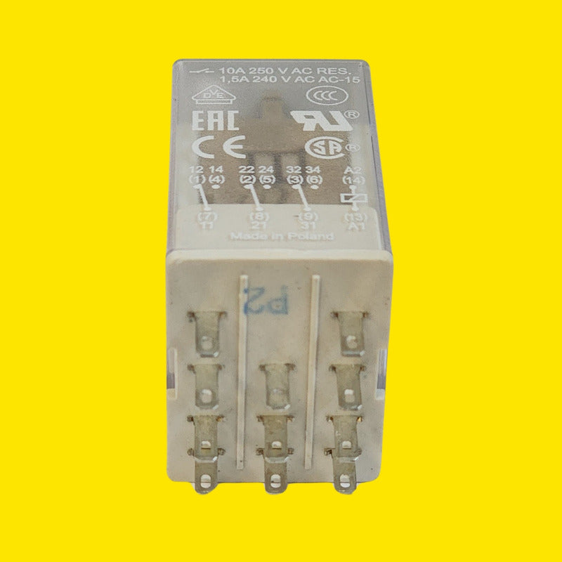 Abb Cr-m024dc3 Relé Miniatura 24vdc 10a 3pdt