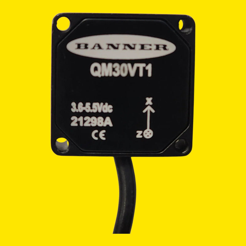 Banner Qm30vt1 Sensor De Condicion Vibracion Rs485 M12