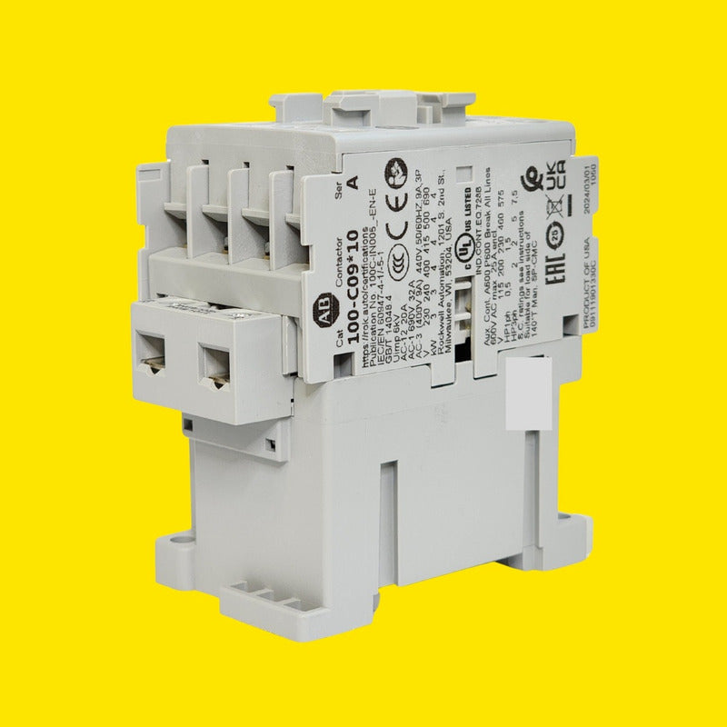 Allen-bradley 100-c09d10 Contactor Bulletin 100