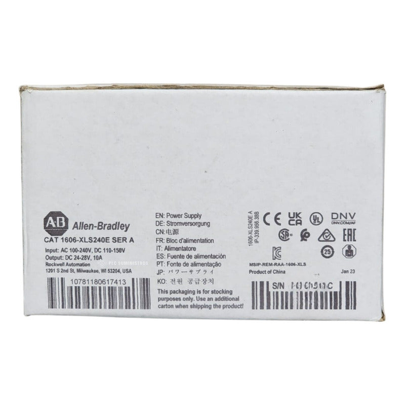 Allen-bradley 1606-xls240e Fuente De Alimentación Plc 24-28v