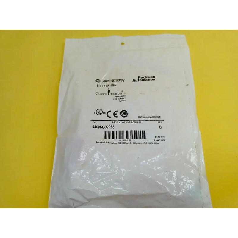 Allen Bradley Interuptor De Seguridad 440n-g02098