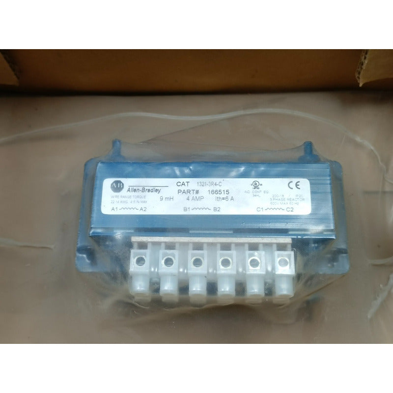Allen Bradley 3 Fase Reactor 4 Amp 600vac 1321-3r4-c