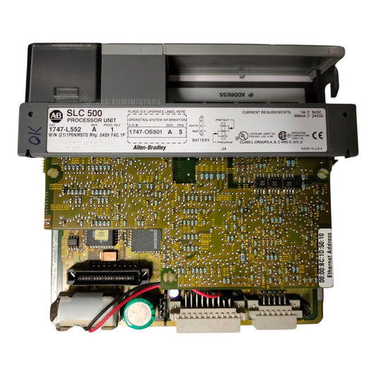 Allen-bradley 1747-l552  Slc 500 Controlador
