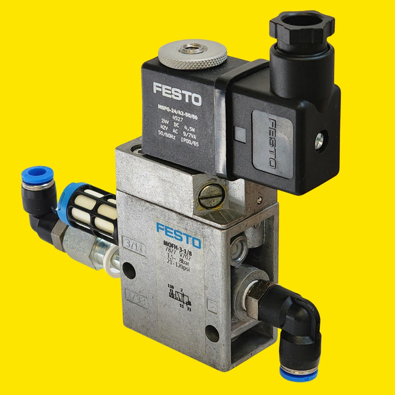 Festo Mofh-3-1/8 7877 Válvula Neumática Msfg-24/42-50/60