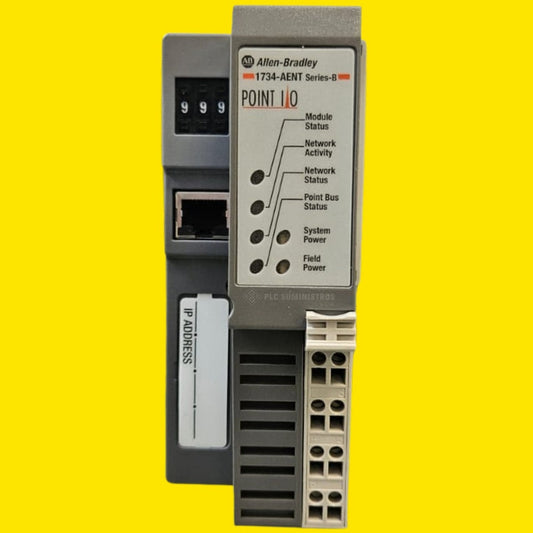 Allen-bradley 1734-aent Point I/o Eternet Network Adaptor.