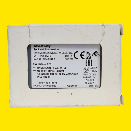 Allen-bradley 1734-ov4e Módulo De Salida Digital Point I/o