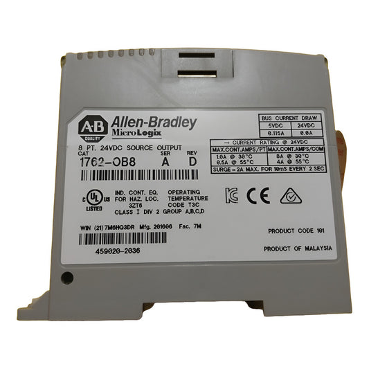 Allen-bradley 1762-ob8 Micrologix 24 Vdc Fuente De Salida