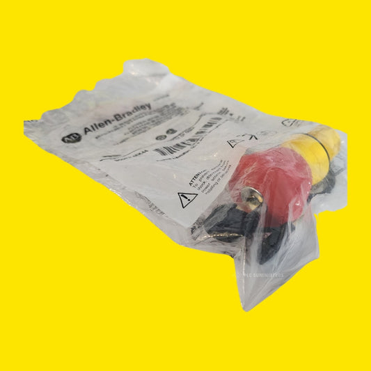 800fp-mk44 Allen Bradley Liberación De Llave De Empuje 40mm Rojo-amarillo