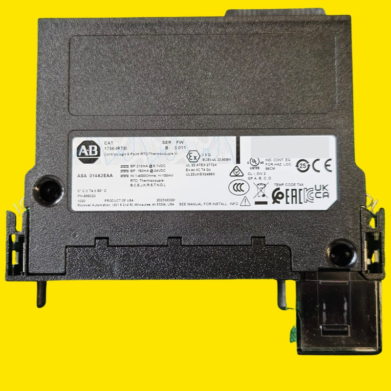 Allen-bradley 1756-irt8i Controllogix 8 Point Rtd/termocoupl