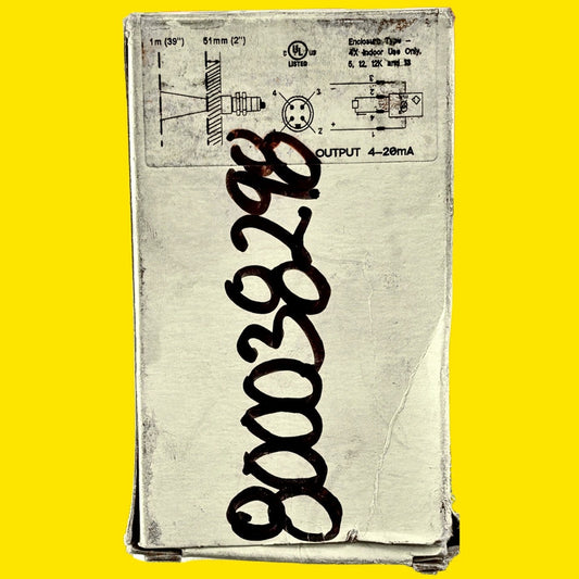 Telemecanique Sm956a123600s Ultrasonic Proximity Sensor