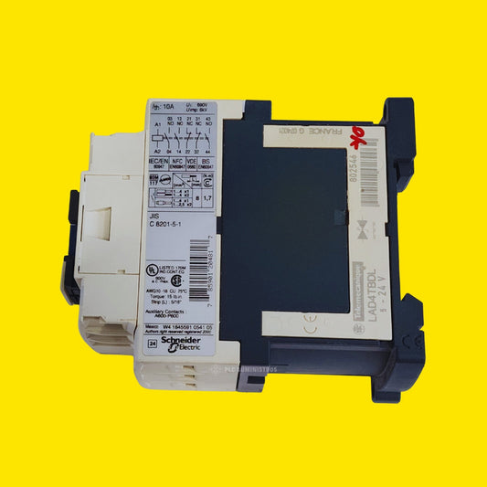 Telemecanique Cad32 Bd Relé De Contactor Eléctrico. Usado -