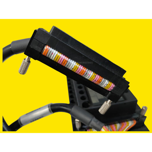 Mitsubishi A6tbxy36 Bloque Terminal Y Cable E66085-c