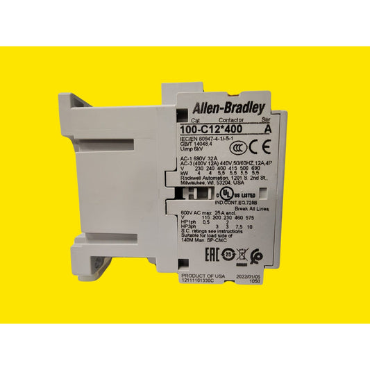 Allen-bradley 100-c12d400 Contactor Industrial