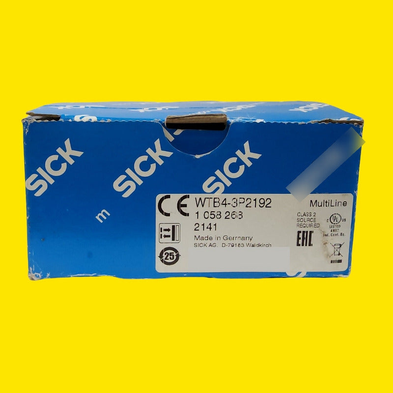 Sensor Fotoeléctrico Sick Wtb4-3p2192 Difuso Conector M8