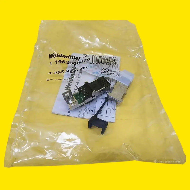 Weidmuller Ie-ps-rj45-fh-bk 1963600000 Connector