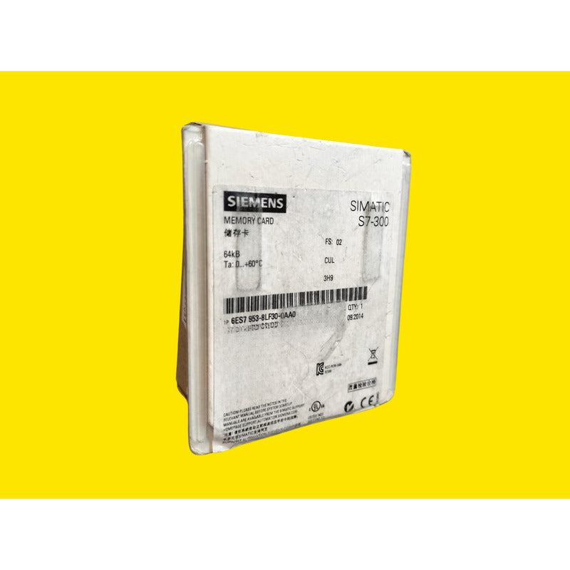 Siemens 6es7 953-8lf30-0aa0 Tarjeta De Memoria Micro