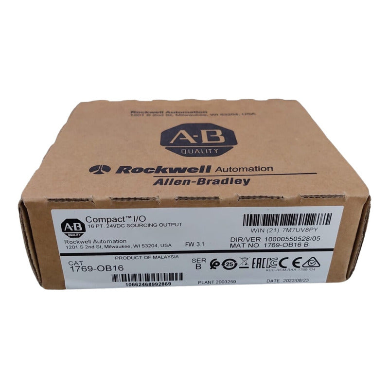 Allen Bradley Compactlogix 1769-ob16