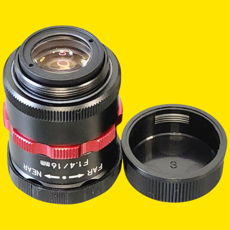 Keyence Ca-lh16p Lente De Alta Resolución C-mount Negro