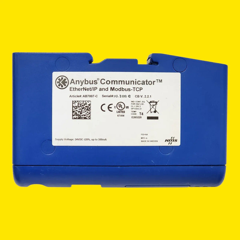 Anybus Ab7007-c Communicator Ethernet/ip Modbus Tcp