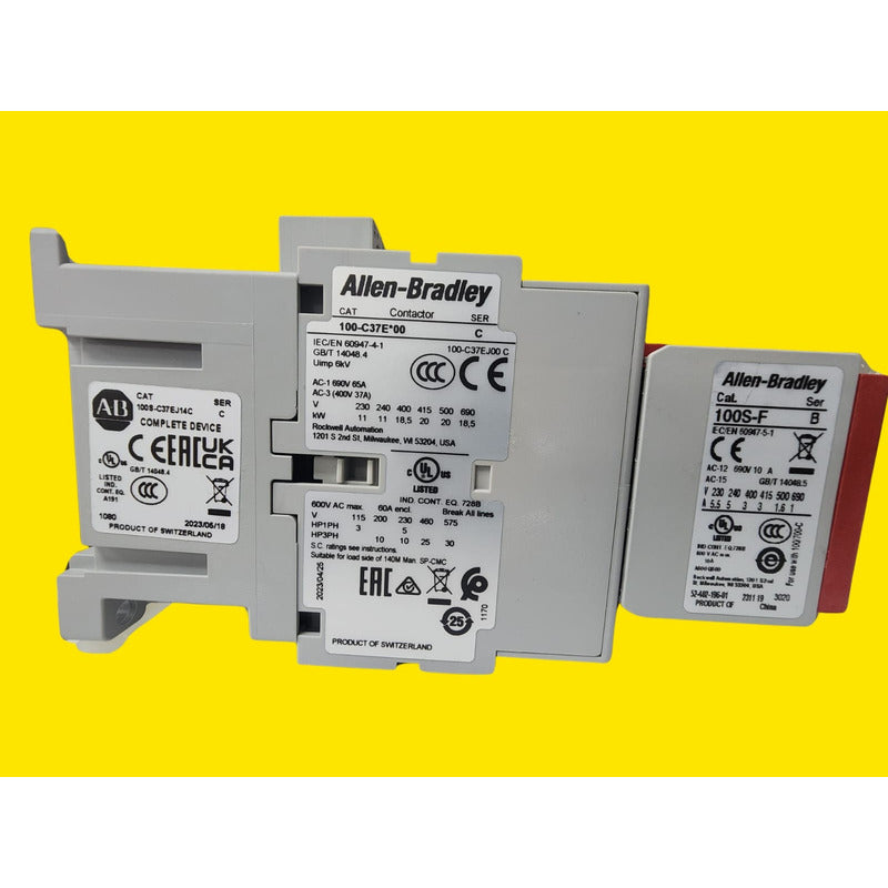 Allen-bradley 100s-c37ej14c Contactor De Seg.