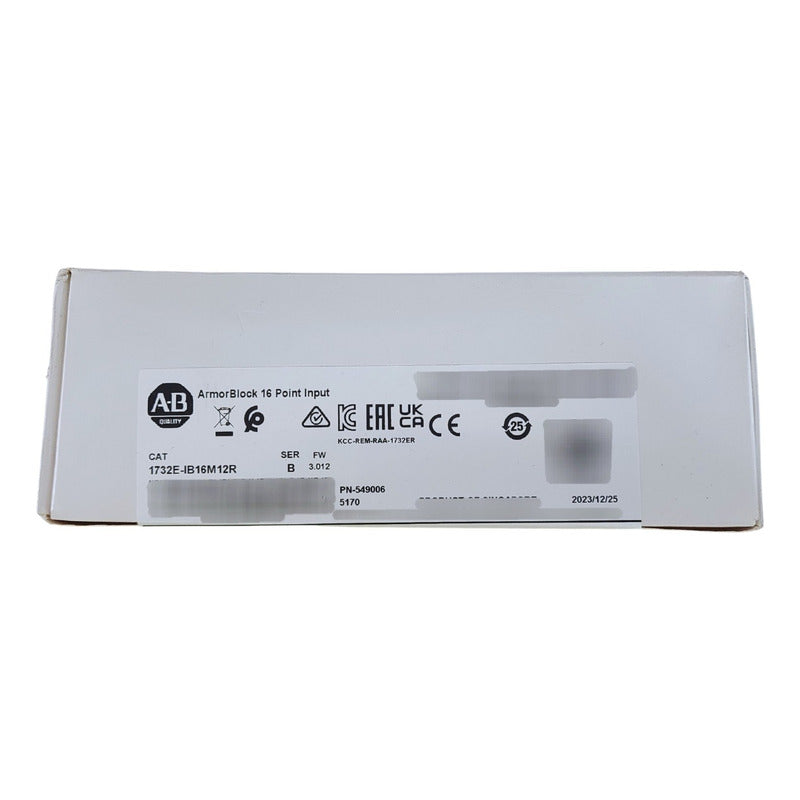Allen-bradley 1732e-ib16m12r Armorblock 16 Point Input
