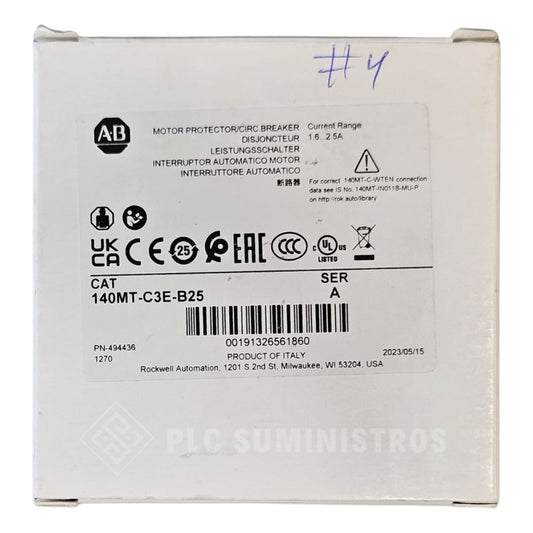 Allen-bradley 140mt-c3e-b25 Motor Protection