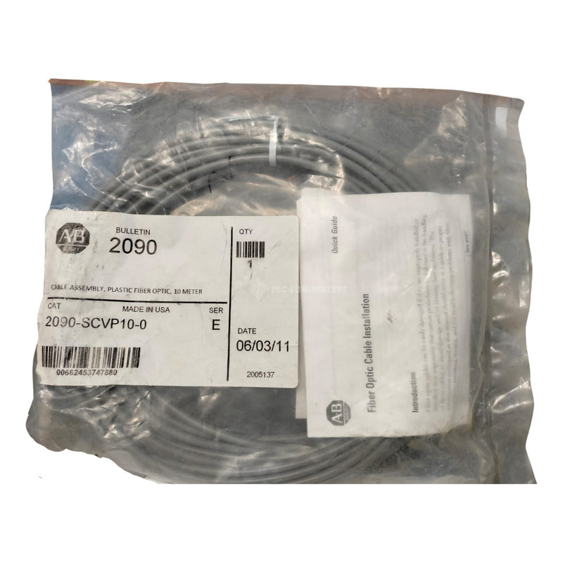 Allen Bradley 2090-scvp10-0 Cable Fibra Optica