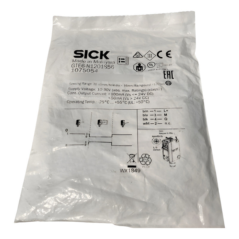 Sick Gte6-n1201s56 Fotocelulas Miniatura 1075054