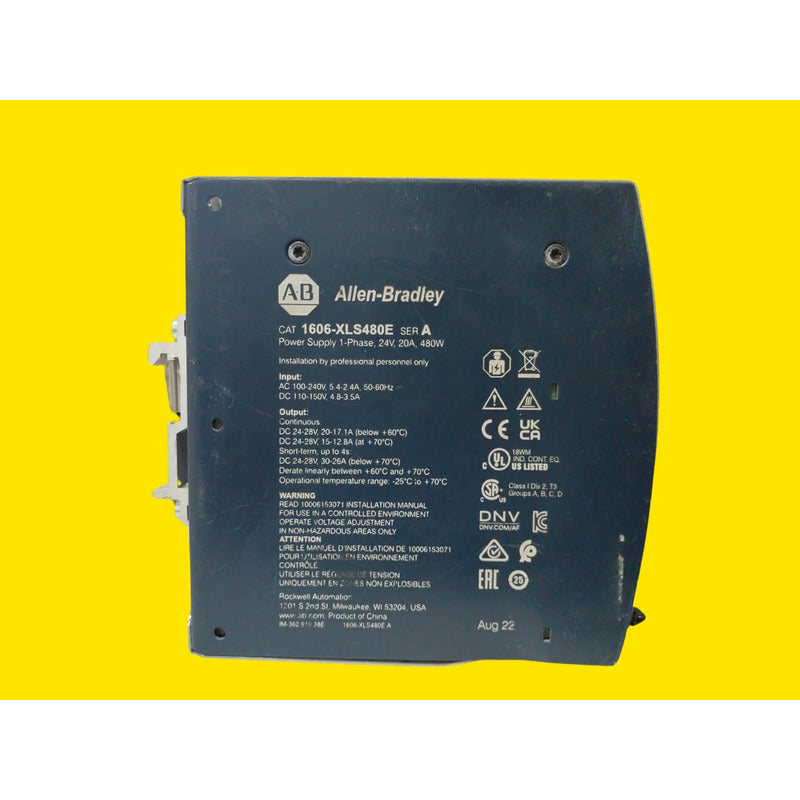 Allen-bradley 1606-xls480e Fuente De Alimen.