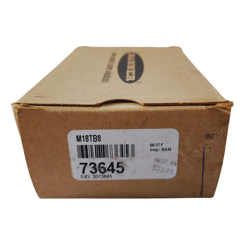 Banner M18tb8 Sensor De Temperatura 8 A 1 Integrado Lente 1