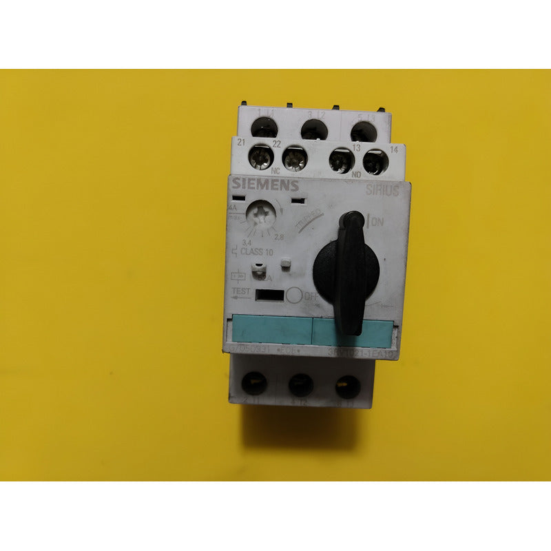 Guardamotor Siemens 3rv1021-1ea10 De 4 Amp Interruptor