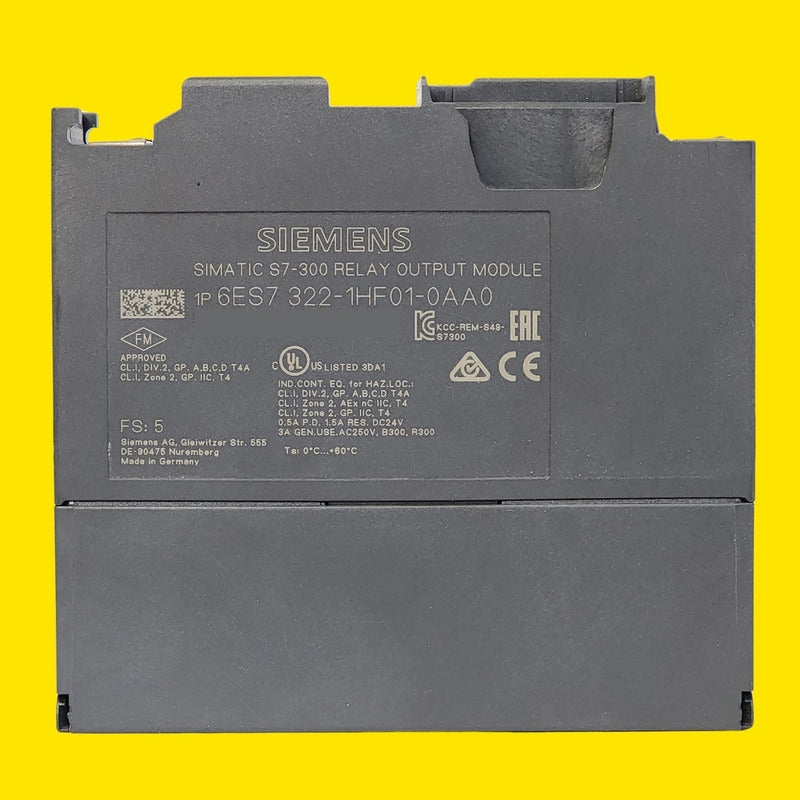 Módulo Salidas Digitales Siemens 6es7 322-1hf01-0aa0 S7-300