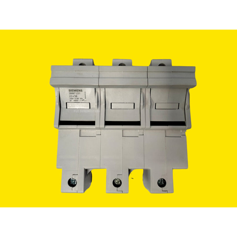Siemens 3nw7 231 Base Porta Fusible