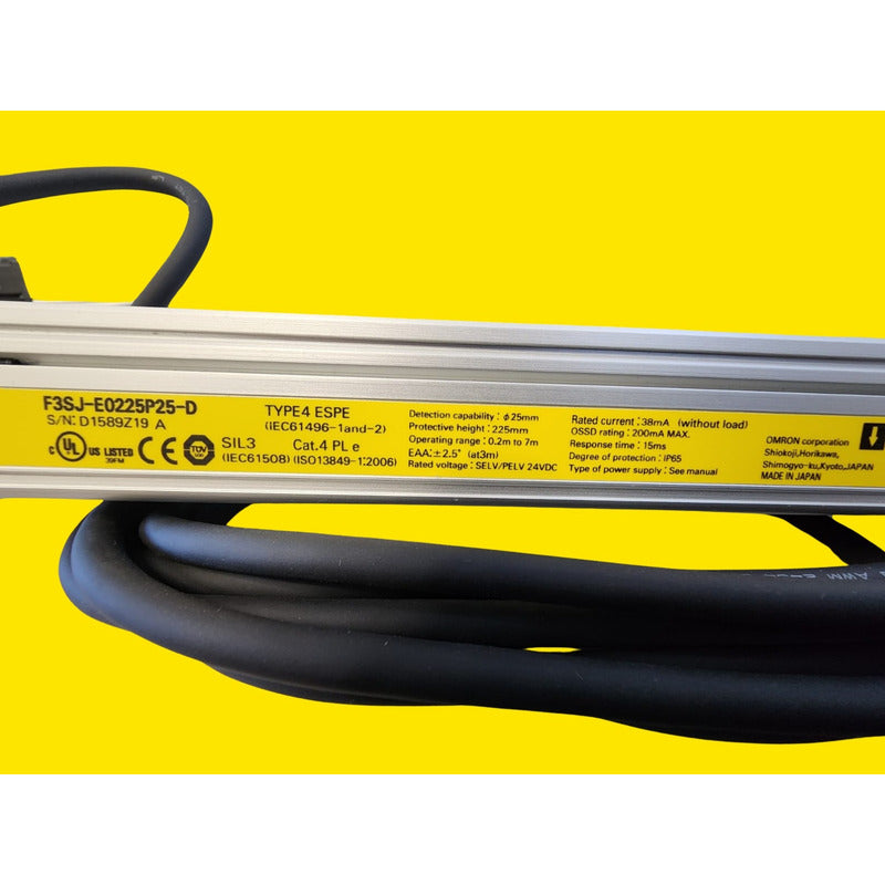 Omron F3sj-e0225p25-d F3sj-e0225-25-l Cortinas De Seguridad