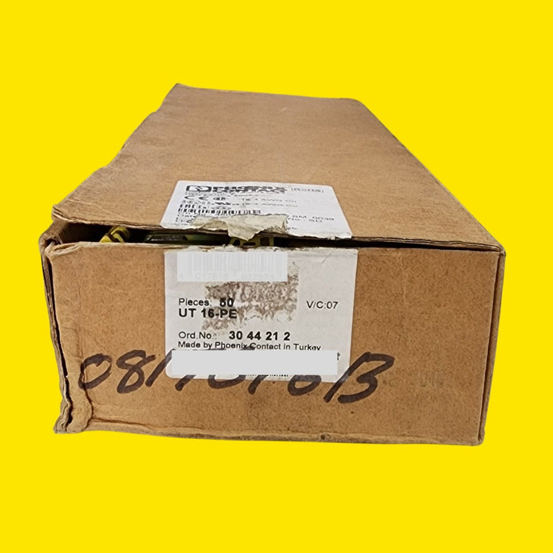 Phoenix Contact Ut 16-pe Bornera De Tierra 16 Mm2