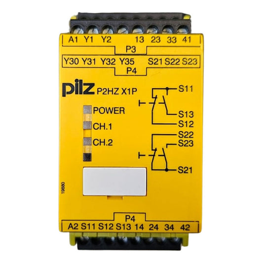 Pilz P2hz X1p 777340 Rele 24vdc 3n/o 1n/c 2s0