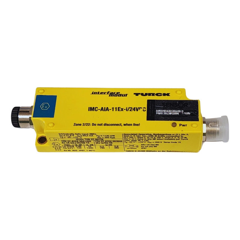 Turck Imc-aia-11ex-i/24vdc Transductor De Aislamiento