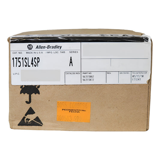 Plc Allen Bradley 1751-sl4sp Módulo Confiable Industrial