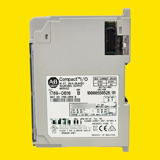 Allen Bradley Compact Logix Modulo 16 Salidas 1769-ob16