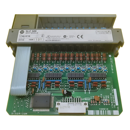 Allen-bradley 1746-iv16 Slc 500 24v Dc Input Module Serie C