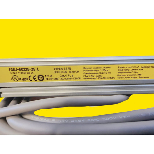 Omron F3sj-e0225p25-d F3sj-e0225-25-l Cortinas De Seguridad