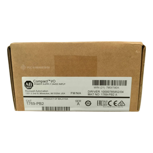 Allen-bradley 1769-pb2 Cpmpacti/o Power Supply